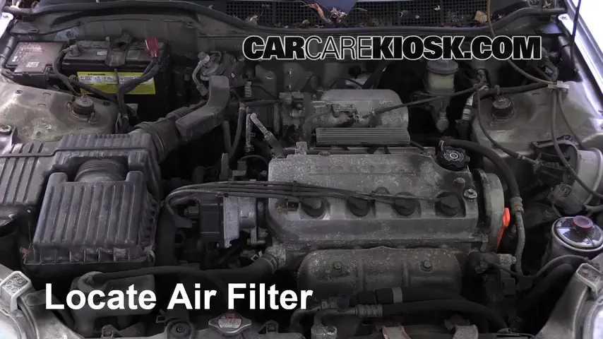 2000 Honda Civic EX 1.6L 4 Cyl. Coupe (2 Door) Air Filter (Engine)